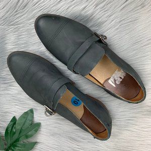 OLUKAI Haili Buckle Flats Venetian Blue Loafers